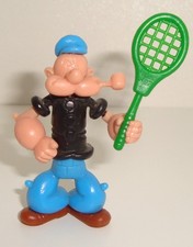&Uuml;-Ei &Uuml;berraschungsei Figur - Popeye und seine Freunde - 1991 -mit Tennisschl&auml;ger