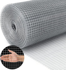 19 Gauge Hardware Cloth, 1/2 Inch 48Inch 100Ft Chicken Wire Fence, Galvanized We