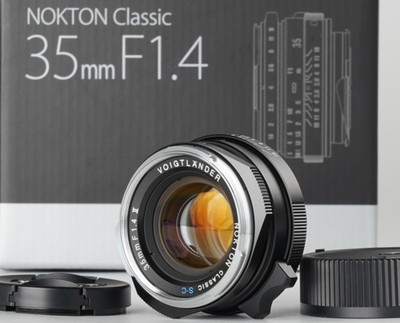 [Near Mint] Voigtlander NOKTON Classic 35mm f1.4 II SC Lens VM Leica M #48135004