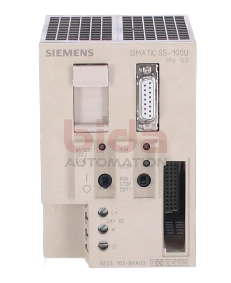 Siemens 6ES5103-8MA03 / 6ES5 103-8MA03 SIMATIC S5 CPU 103 Zentralbaugruppe - Bild 3 von 4