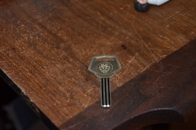 VINTAGE ROOM KEY FOR THE PLAZA HOTEL IN NEW YORK