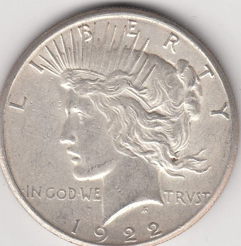 1922 Peace Silver Dollar – Uncirculated