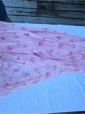 RIHOAS Pink Floral Chiffon dress