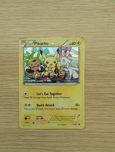 Pokemon TCG Pikachu XY XY95 Holo Promo 2016 English HP Card US SELLER