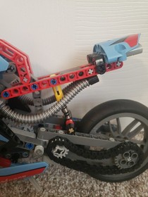 Lego 42036 Technic Street Motorcycle 100% Complete 