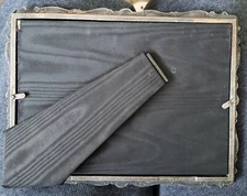 vintage silver picture frame