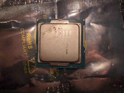 Intel Core i5-4690K 3.5GHz Quad-Core (SR21A) Processor used and working 