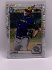  2020 Bowman Chrome Prospects Mega Box Mojo Refractor #BCP-34 Zack Brown