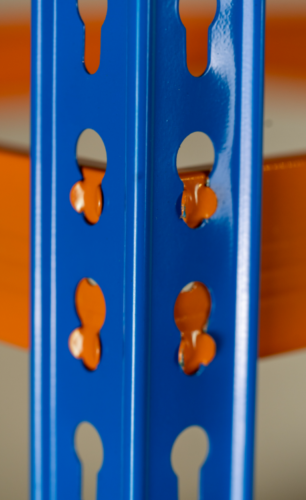 Warehouse Racking Garage Shelving Metal Shelf Unit 180x120x45 300kg Heavy Duty - Picture 9 of 17