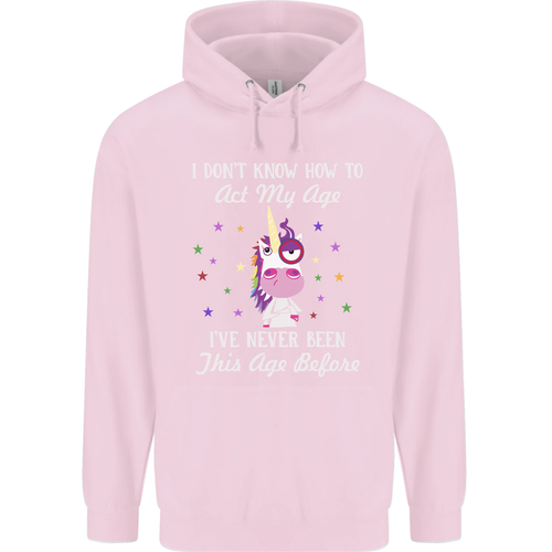 How To Act My Age Funny Unicorn Birthday Childrens Kids Hoodie - Picture 27 of 68