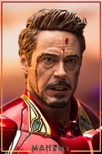Maxnut M001 1/6 Robert Tony Male Headsculpture - Picture 9 of 13