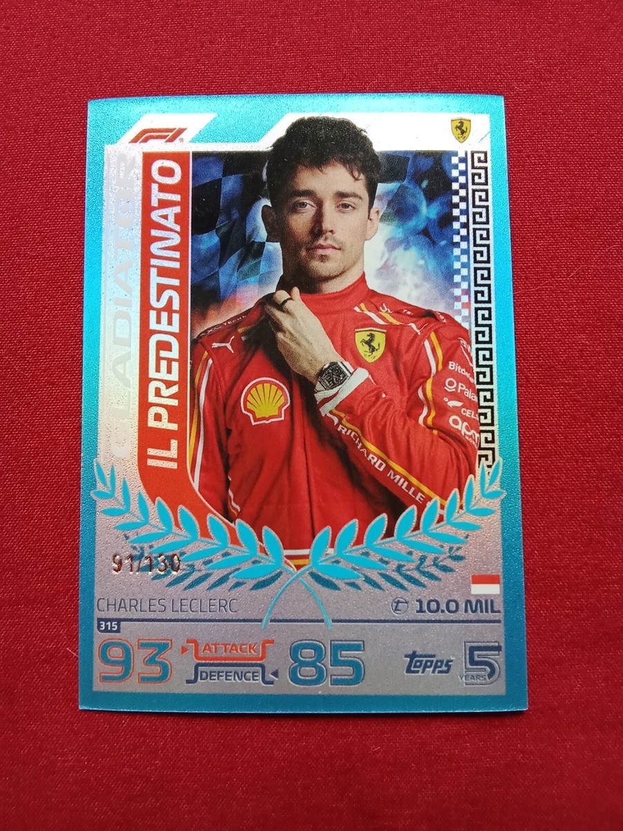 TOPPS CHARLES LECLERC シャルル・ルクレール 世界75枚限定 Turbo_1_of_1_Ferrari_-