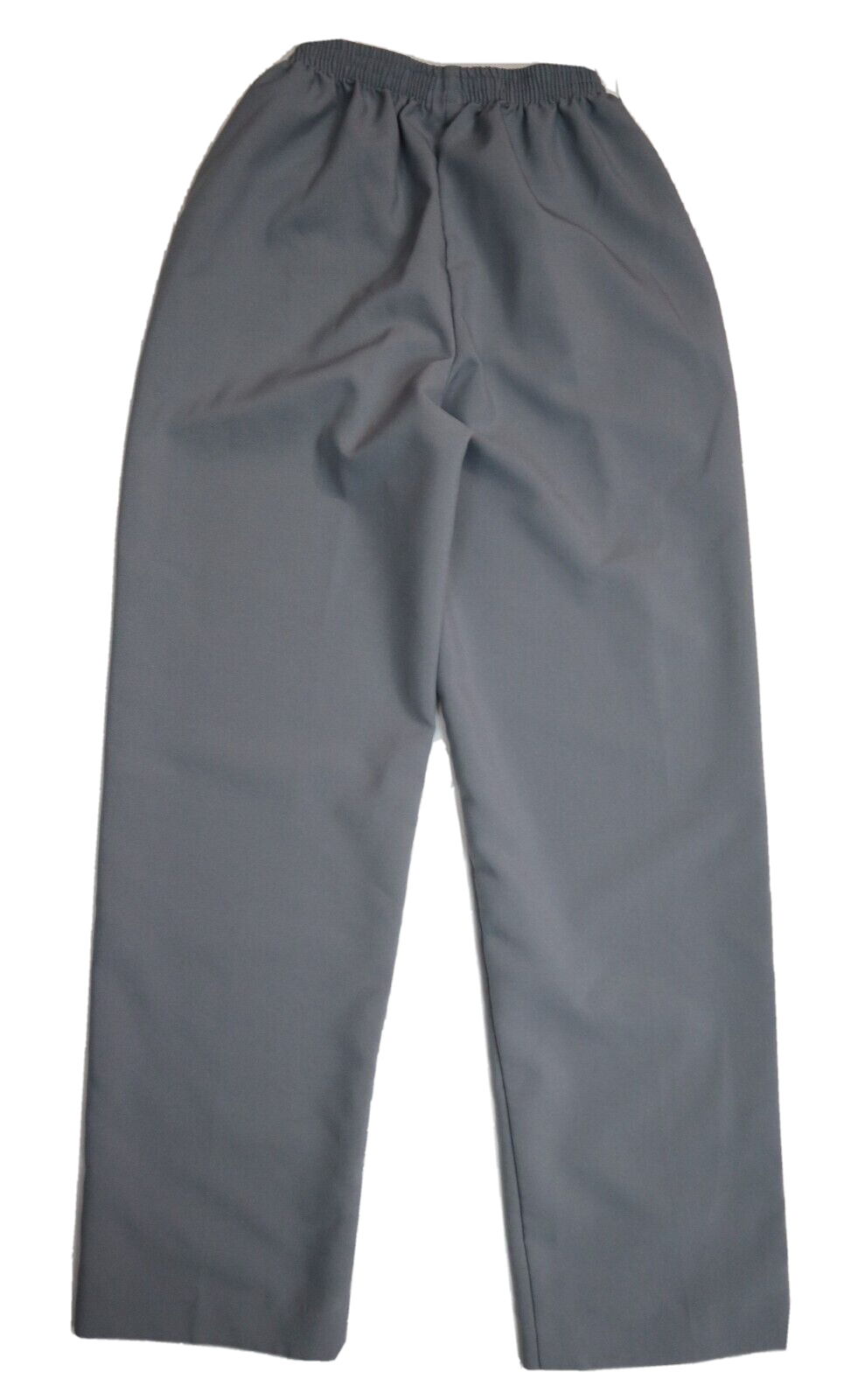 WOMEN'S GRAY STRETCH WAIST PANTS BLAIR POLYESTER SIZE 8P POCKETS