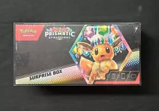 PLASTIC PROTECTOR for POKEMON Prismatic Evolutions Surprise Box