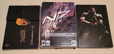 Mass Effect 2: Collectors' Edition (PC, 2010) Steelbook, Art Book, Comic, DVD
