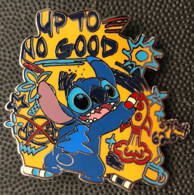 Disney pin 128126 Lilo & Stitch Up to No Good Hawaii alien draw