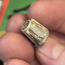 Vintage Radio Knob Old Original Gg Mopar Ford Usa Rare Gold Plastic Dial
