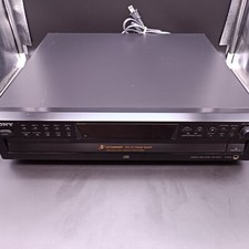 Sony CDP-CE375 5 Disc CD Changer Player Works Great No Remote