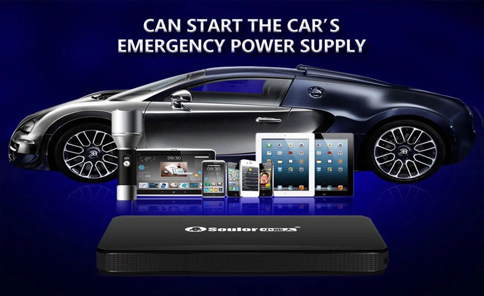 5/12V Emergency Car Jump Start Starter Lithium Power Bank - Image 2 of 4