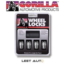 Gorilla Wheel Locks 12mm X 1.25 Thread Bulge Acorn Chrome 12x1.25 71621n
