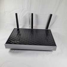 TP-Link AC1900 Wi-Fi Range Extender  RE580D Used  Turns On -No Pwr Cord