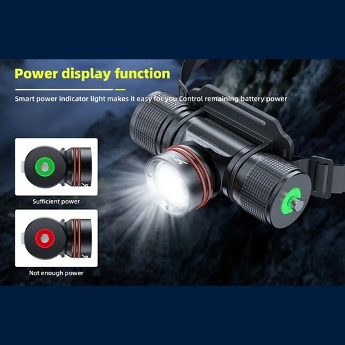LED Profi Tauchlampe Unterwasser 40M Stirnlampe Wasserdicht Taschenlampe - Picture 13 of 23