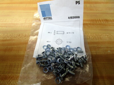 Rittal PS-4183000 Hardware Kit A 4183.0.002.03.74 (Pack of 48)