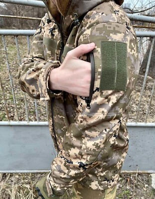 Ukrainian SoftShell Jacket Tactical Military Combat Camouflage