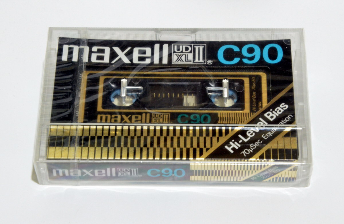 マウンテンロックスター hmk2 CASSETTE TAPE XL MAXELL UD XL II 90 TYPE II BLANK CASSETTE TAPE JAPAN 1977