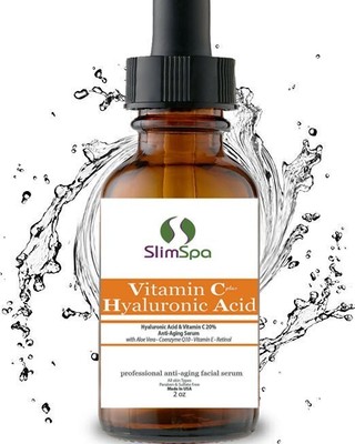 Hyaluronic Acid + Vitamin C 20% Plus SERUM 2oz