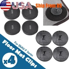 FOR BMW MINI Floor Mat Clip "T" Anchor Plate Lock Fastener (x4) 07149166609