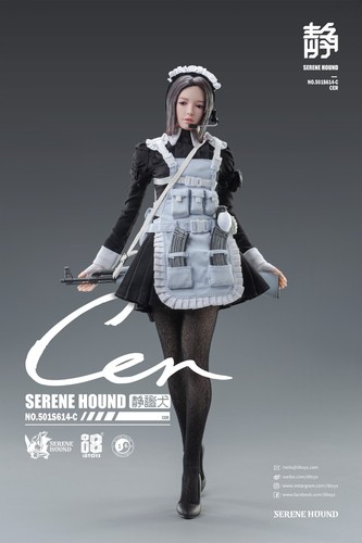 1/6 I8 Toys 501S614-C Serene Hound Cerberus Maid Team Cer(Movable eyes)FIGURE - Picture 4 of 9