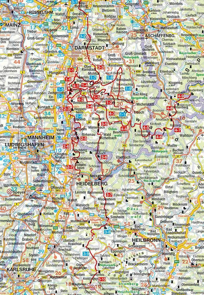 Thumbnail - Odenwald 4 Mehrtagestouren | Thomas Striebig | 2020 | Deutsch