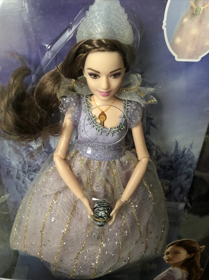 Nutcracker & The Four Realms Clara Light Up Barbie Doll With Ornate Box & Crown  - Image 2 of 4