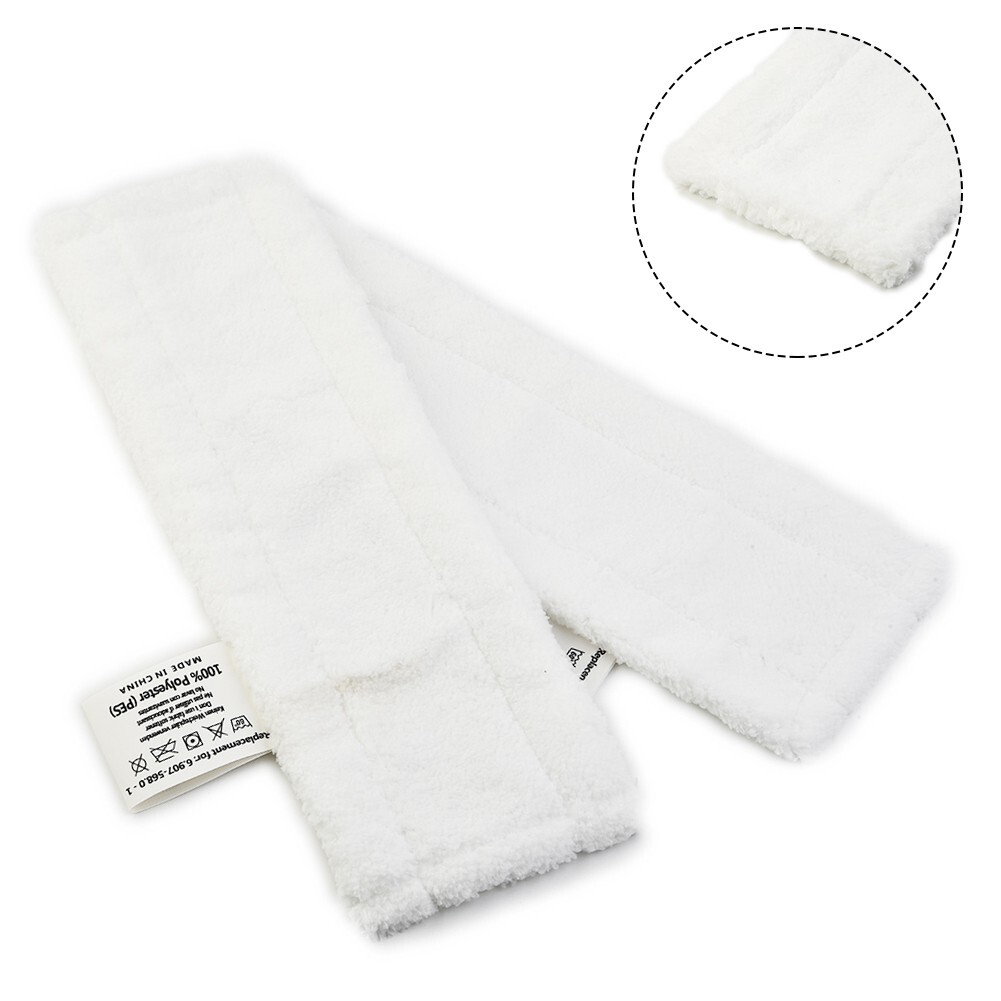 White Steam Cleaner Mop Pads for Karcher Easyfix SC1 SC2 SC3 SC4 SC5