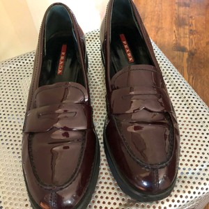 platform patent leather loafers
