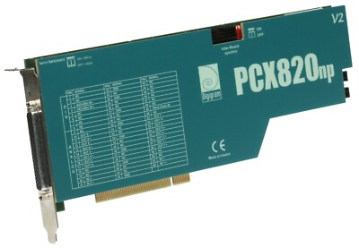 Digigram PCX820np v2 AES/EBU Digital Balanced Analog Broadcast Audio Sound Card