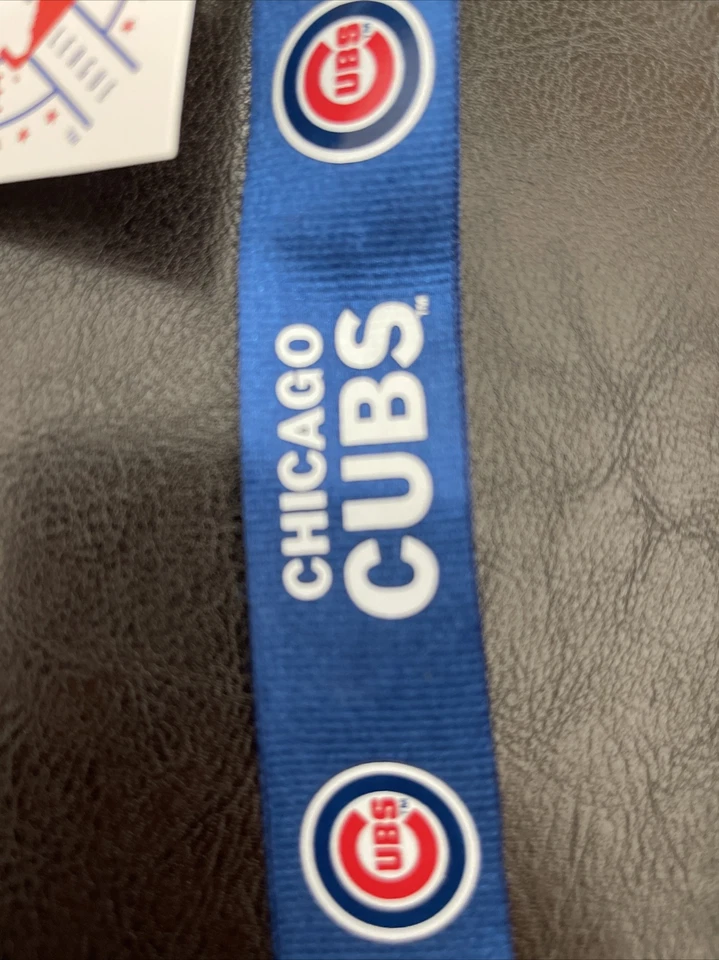 Chicago Cubs Lanyard Keychain - Detachable clip - 8 Inch - Image 2 of 4