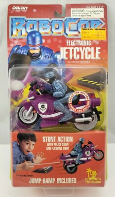 1994 Robocop Electronic Stunt Action Jetcycle Toy Island Sealed