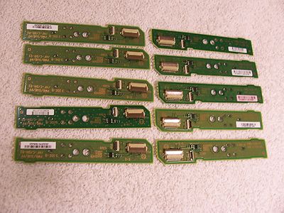 Ten Wii U Gamepad Power , TV, Home Button Board Replacement Part ( 10pc)