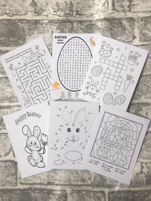 ostern kinder aktivitätskarten