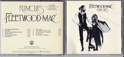 Rumours by Fleetwood Mac (CD, 1989, Warner Brothers)