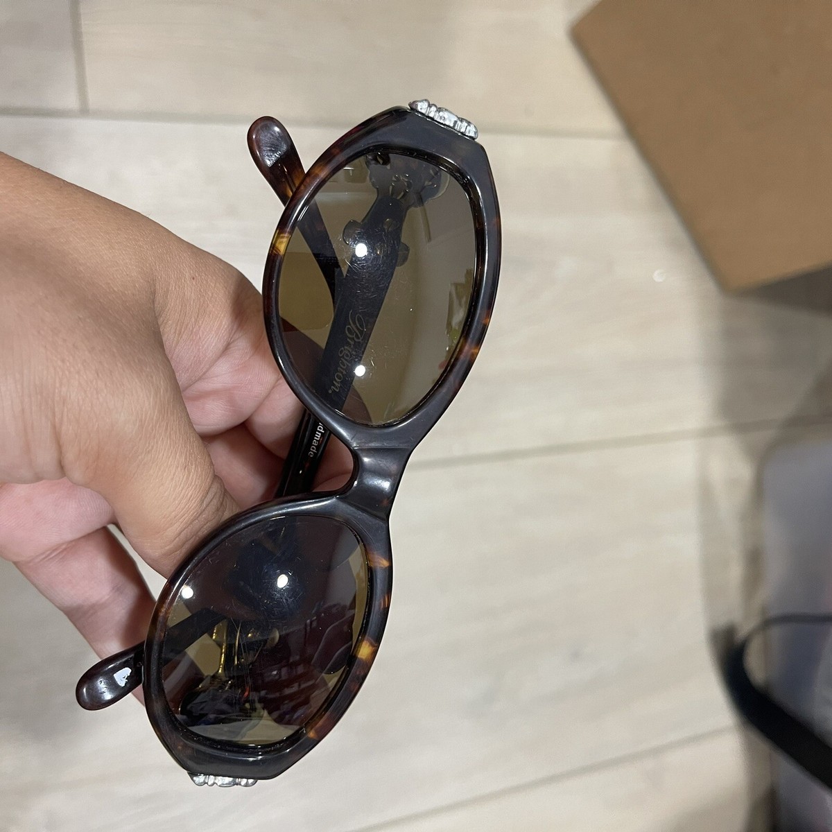 Vintage Brighton Duke Of Earl Dark Havana Tortoise Shell Handmade Sunglasses Brighton Sunglasses Duke of Earl 51-17-130 Dark Havana  main image 4