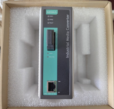 1PCS MOXA IMC-101-S-SC SINGLE-MODE PHOTOELECTRIC CONVERTER
