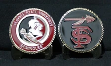 FLORIDA STATE UNIVERSITY COLLEGIATE COLLEGE COLLECTIBLE CHALLENGE COIN NEW