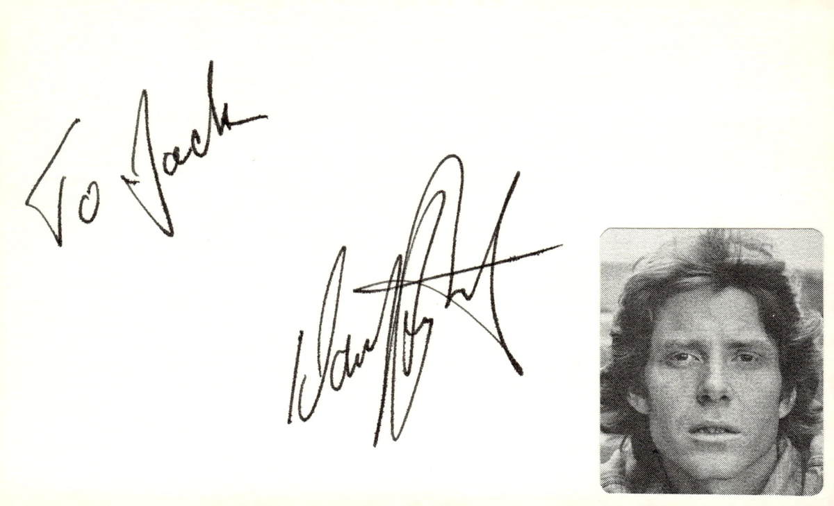 David Hayward Signed Auto 3x5 Index Card Nashville | eBay