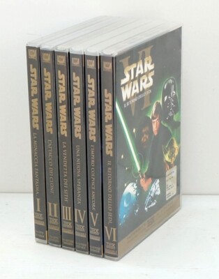 Star Wars Saga. Episoden I, II, III, IV, V, VI mit Nr. 9. DVD. edic version...