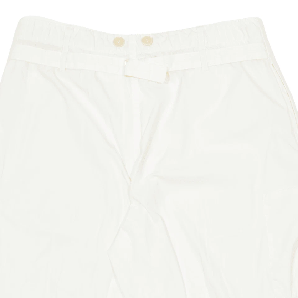 PRADA Womens Casual Shorts Cream Relaxed M W32 - Image 4 of 4