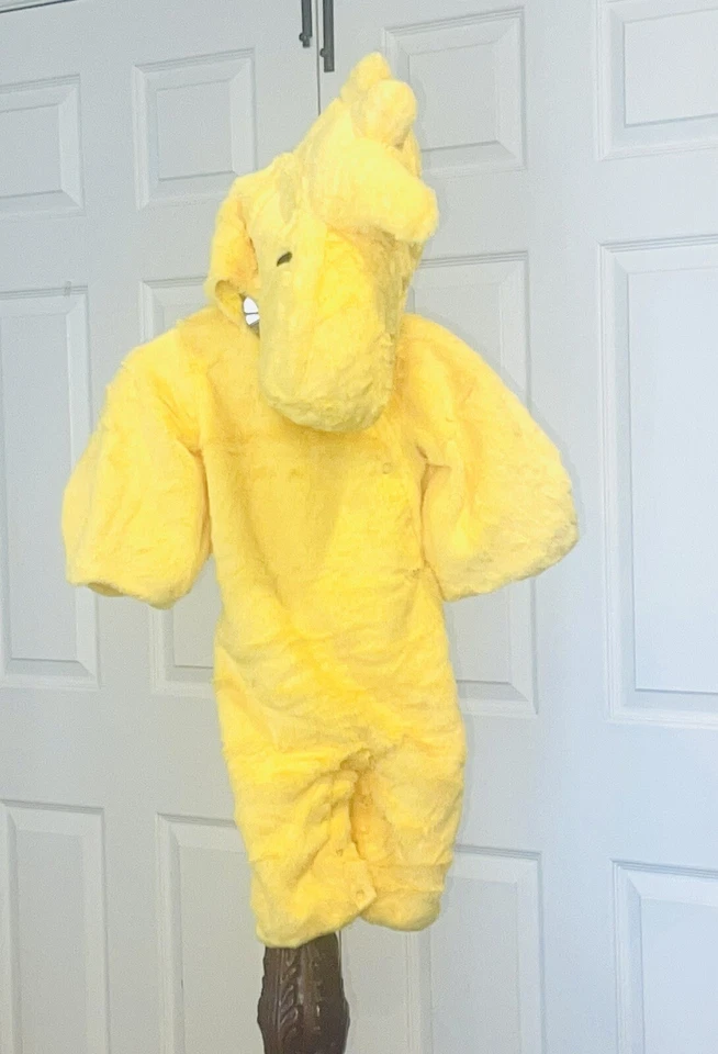 Pottery Barn Kids Plush Yellow Infant Woodstock 1pc Costume Size 6-12 Months - Image 2 of 4
