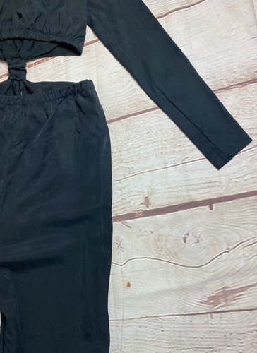 "Mono para mujer Bershka negro recortado medio talla XS pierna 29"" nuevo con etiquetas" - Imagen 14 de 18